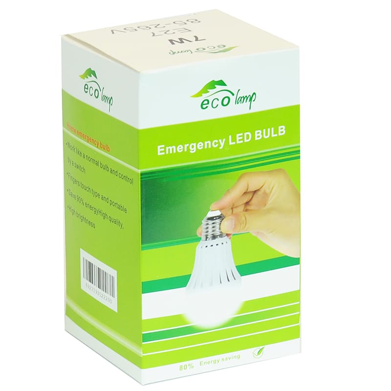BOMBILLOS ECOLAMP RECARGABLE BULBOS LED 7W