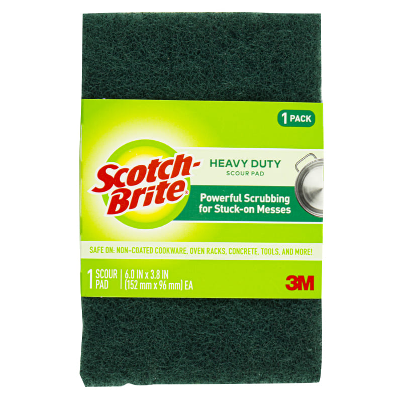 ESPONJA FIBRA SCOTCH BRITE TRABAJO PESADO 3M