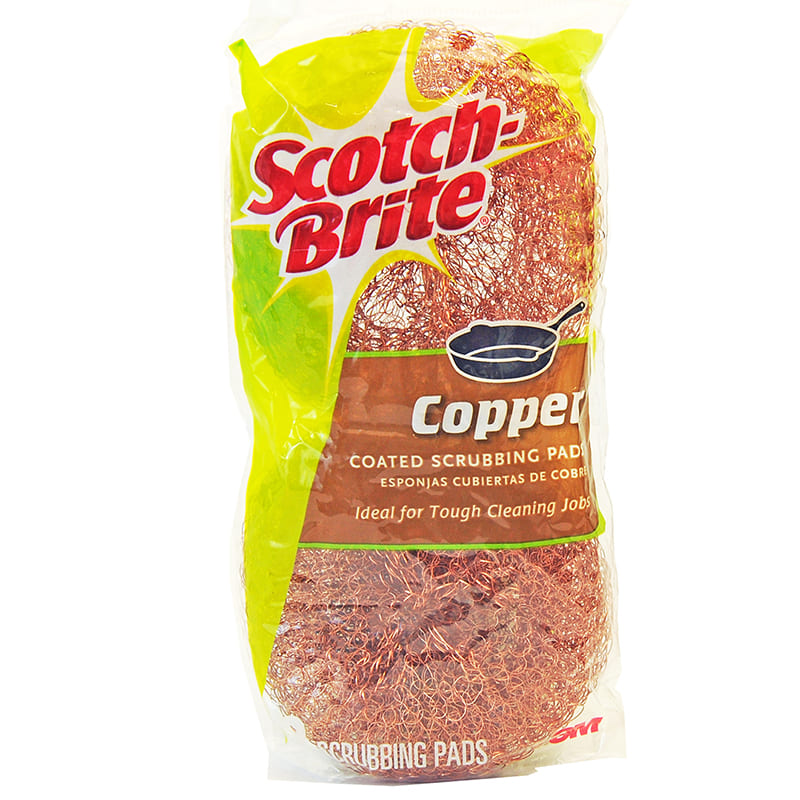 ESPONJA DE COBRE SCOTCH BRITE. 2 UNIDADES.