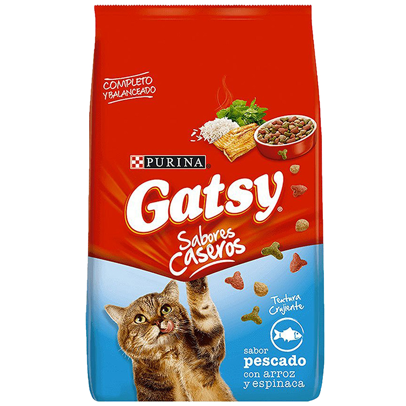 GATARINA GATSY SABOR A PESCADO ARROZ Y ESPINACA PURINA 500GR