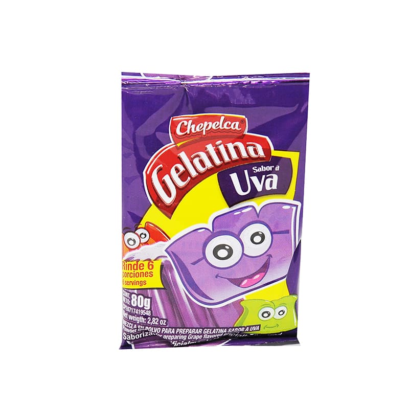 GELATINA DE UVA CHEPELCA 80 G