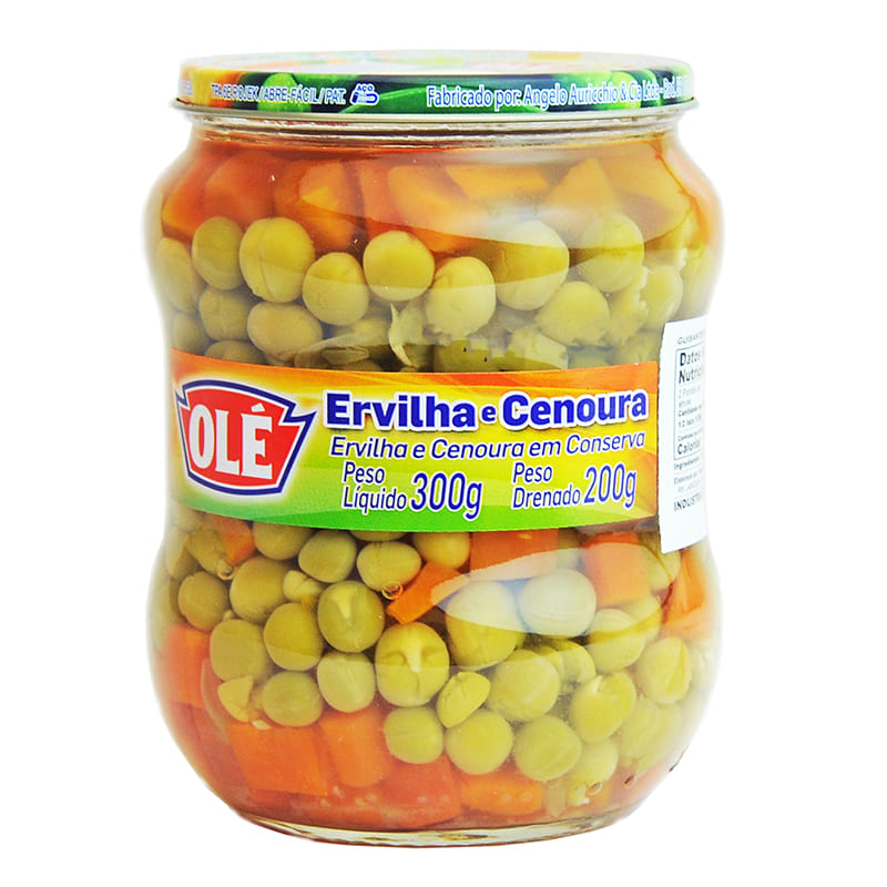 GUISANTES Y ZANAHORIAS 300 Gr