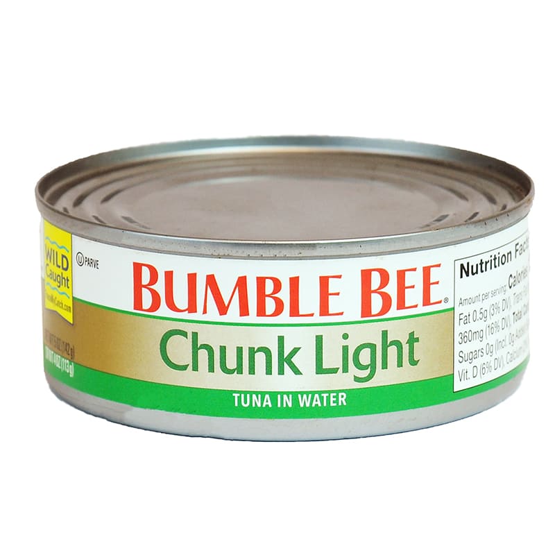 ATÚN BLANCO SÓLIDO EN AGUA BUMBLE BEE 48/5 OZ
