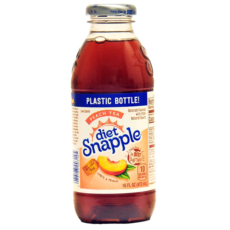 TÉ DE DURAZNO SNAPPLE DIET 16OZ