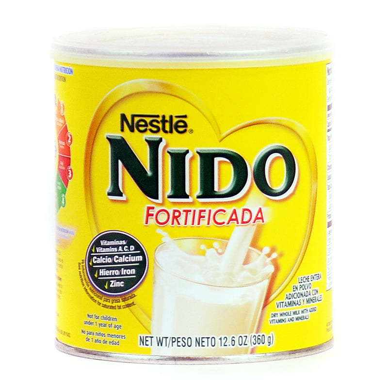LECHE COMPLETA NIDO FORTIFICADA 12.69 OZ