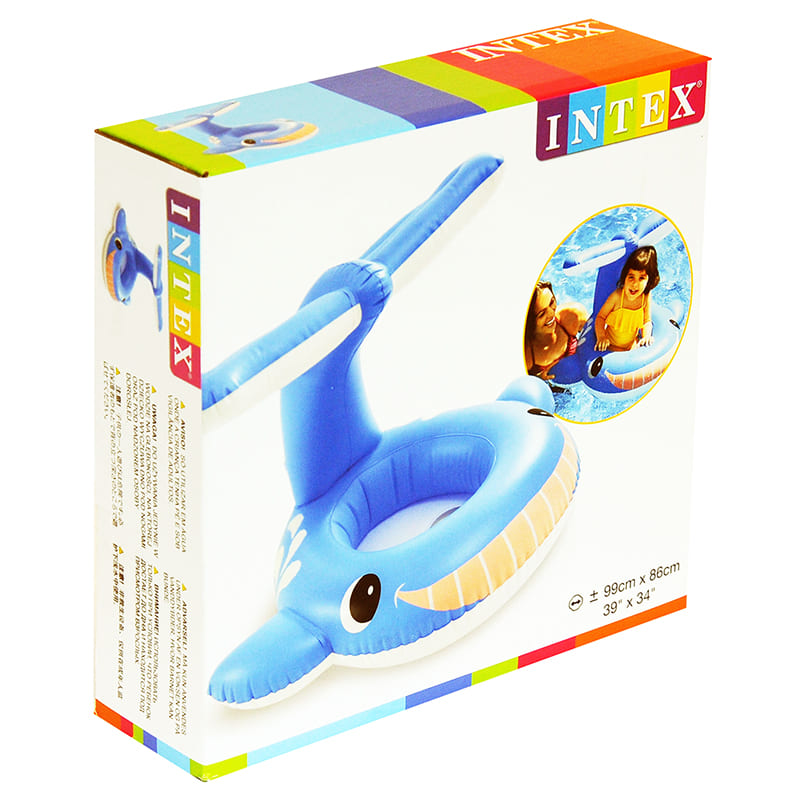 FLOTADOR PARA BEBE de Ballena Intex 39