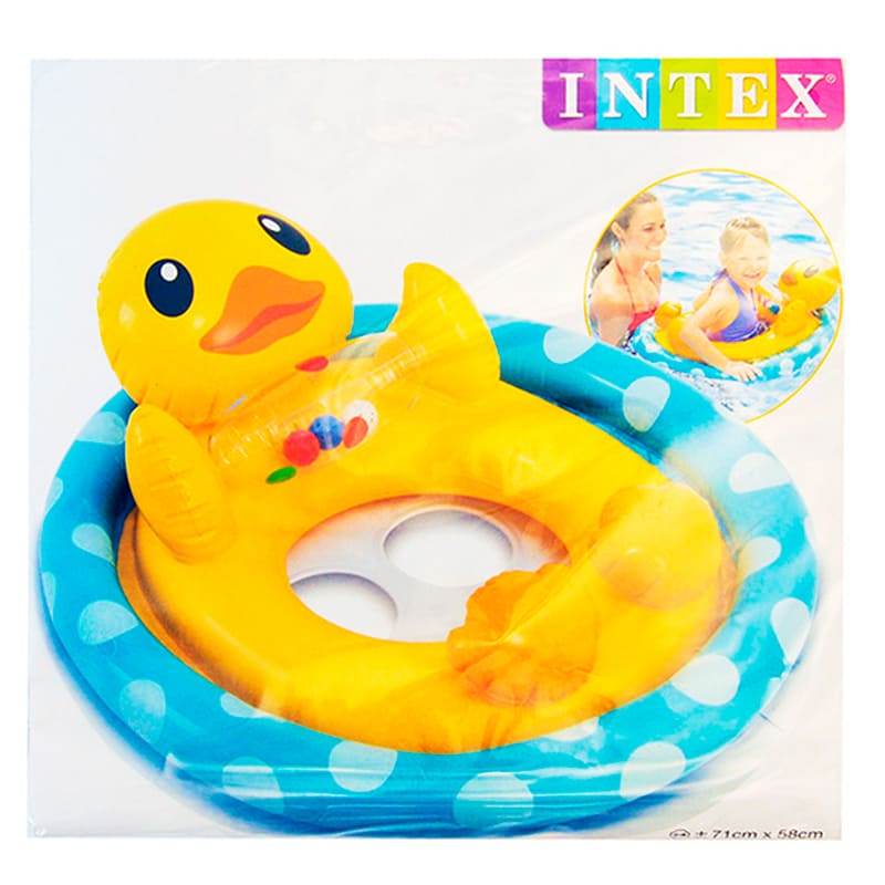 FLOTADOR INFLABLE INTEX CON FORMA DE PATO 28