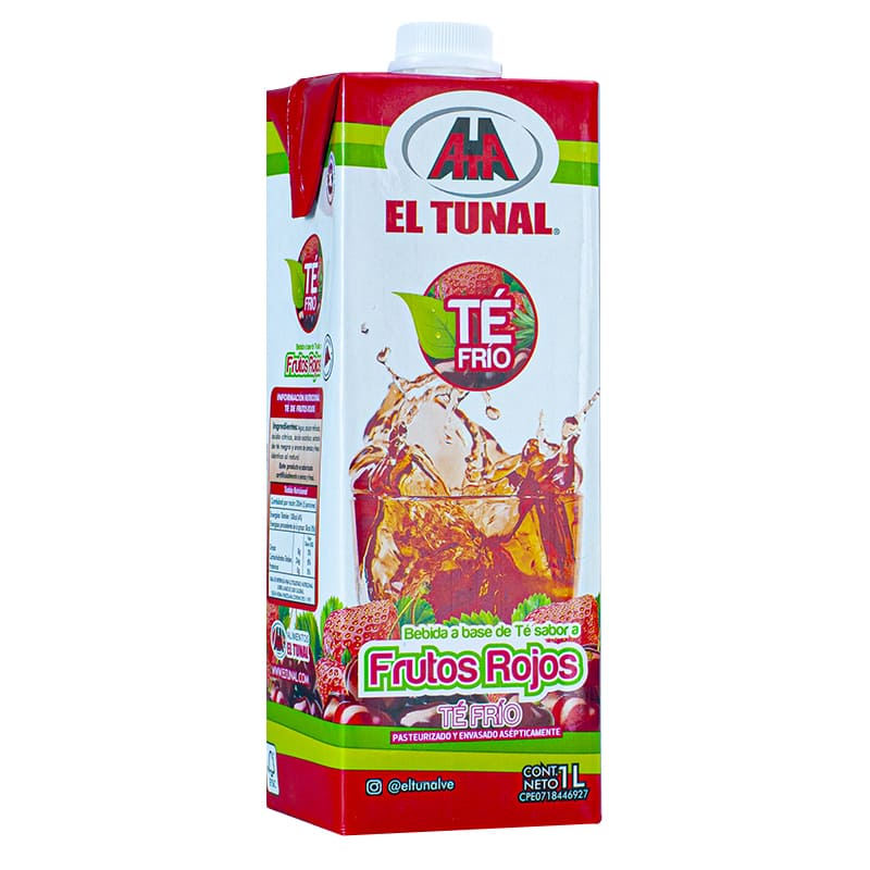 TÉ FRUTOS ROJOS El TUNAL 1 LITRO