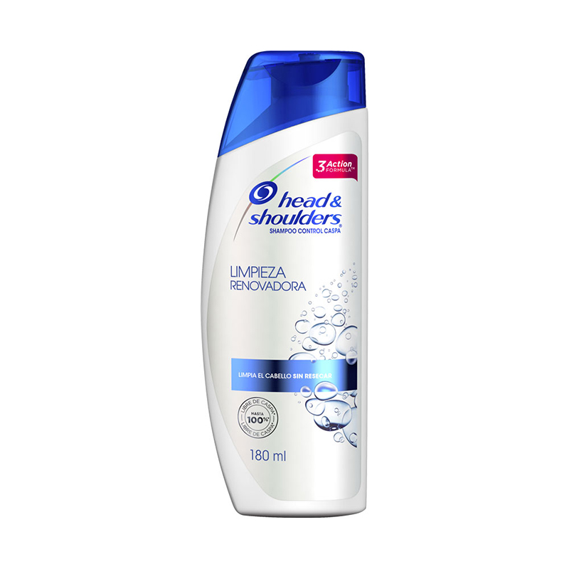 SHAMPOO H&S LIMPIEZA RENOVADORA 180 ML