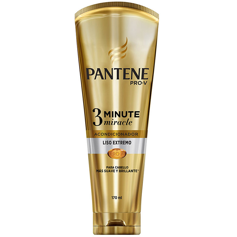 ACONDICIONADOR PANTENE 3 MINUTE MIRACLE LISO EXTREMO 170 ML