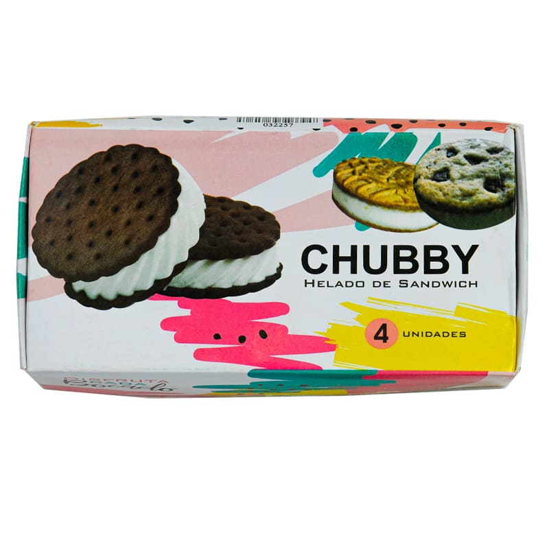 HELADO DE SANDWICH PIE DE LIMON CHUBBY 4 UND