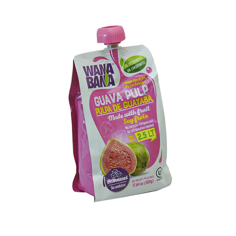 PULPA DE FRUTA WANA BANA GUAYABA 500 GR
