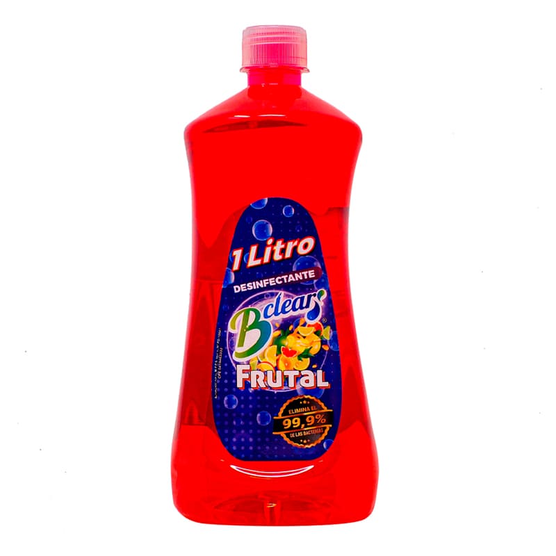 DESINFECTANTE BCLEAR FRUTAL 1 L