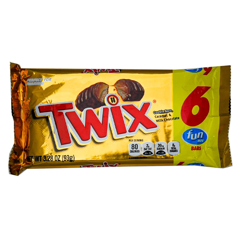 Chocolate TWIX FUN SIZE 93 GR