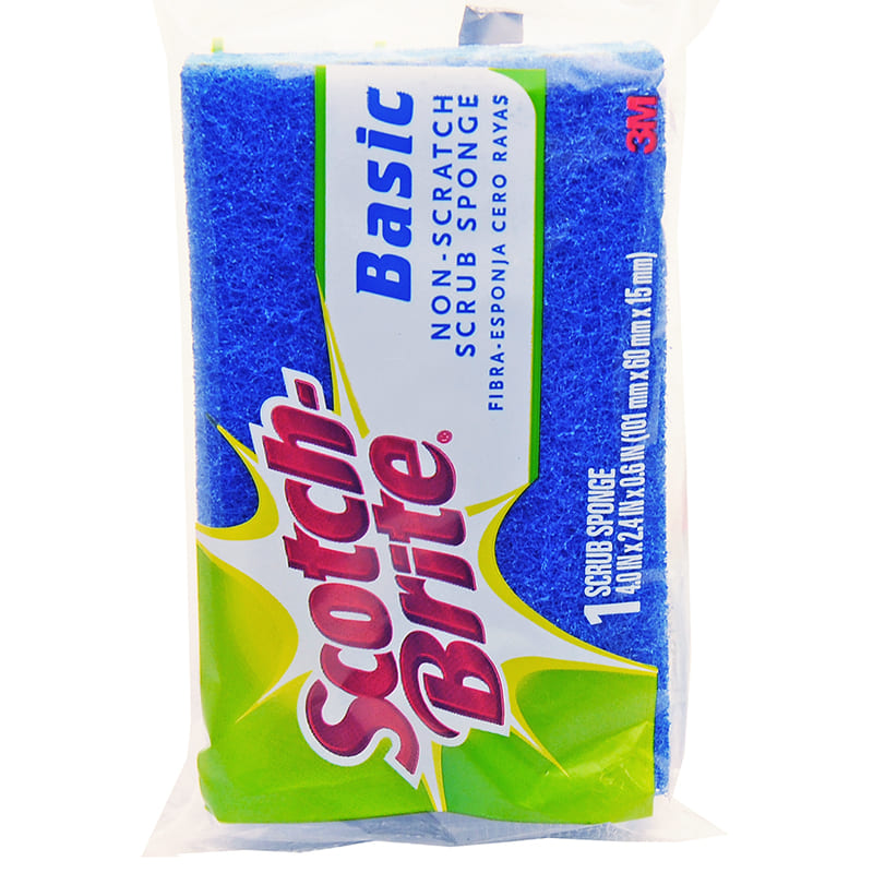 ESPONJA BASICA SCOTCH BRITE CERO RAYA