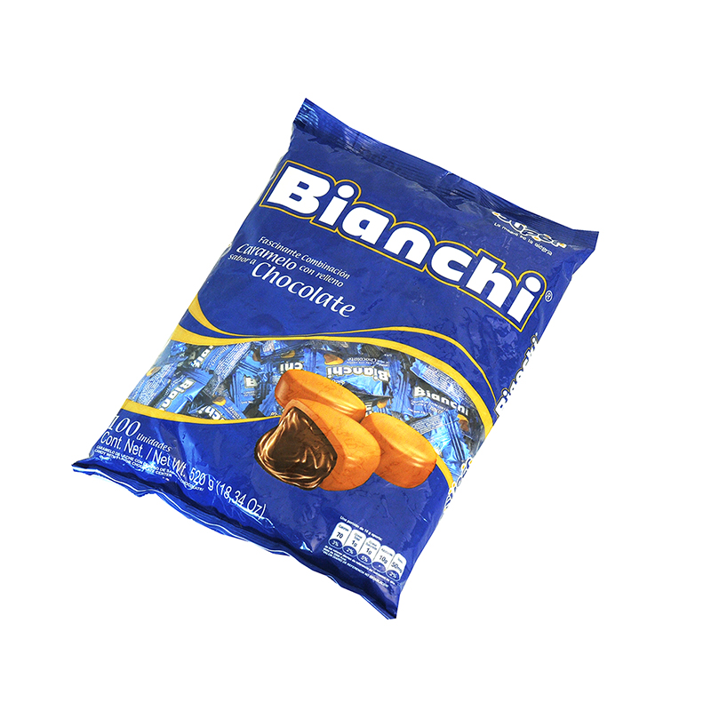 BIANCHI CARAMELOS CHOCO C/MANI 300 GR
