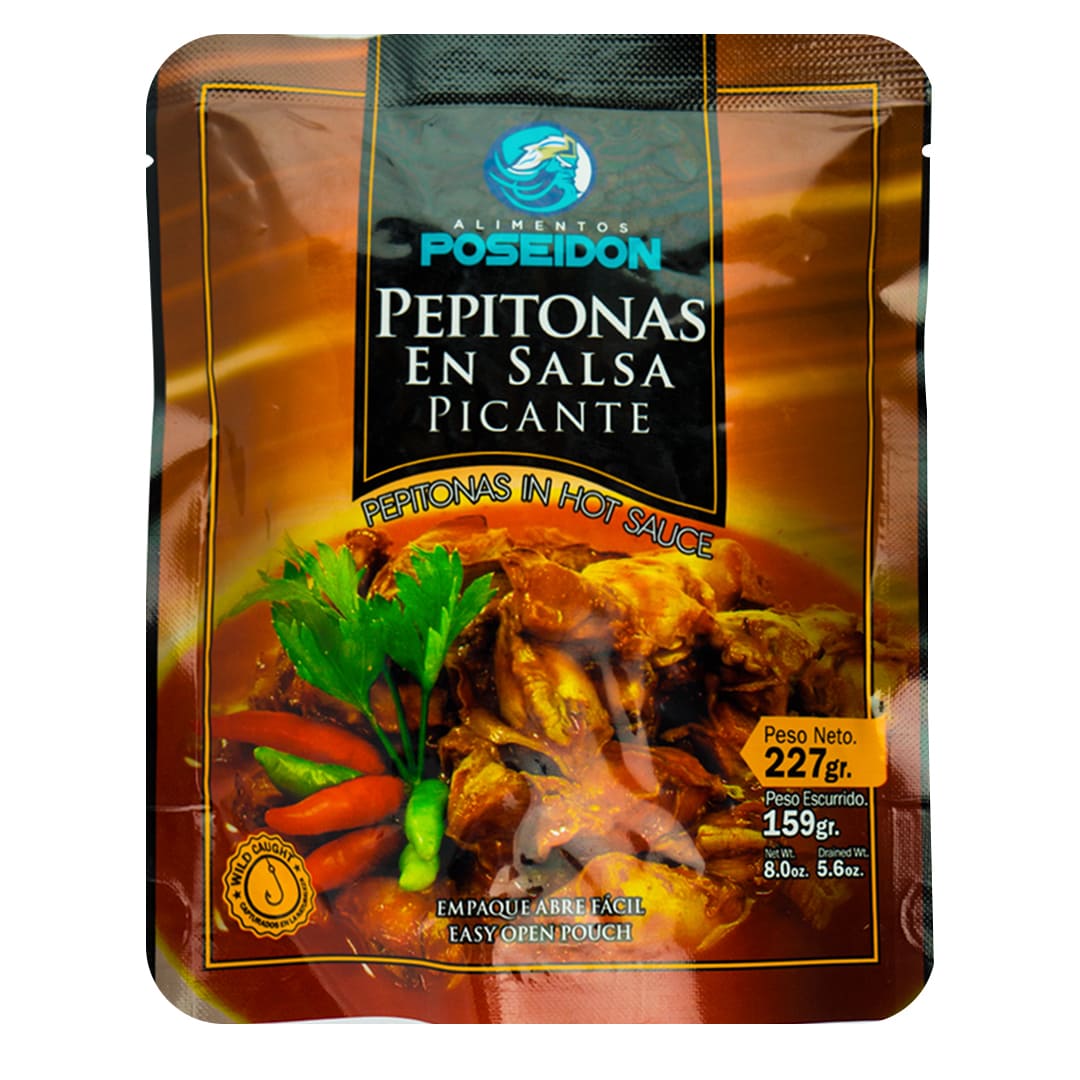 PEPITONAS SALSA PICANTE POSEIDON 227GR