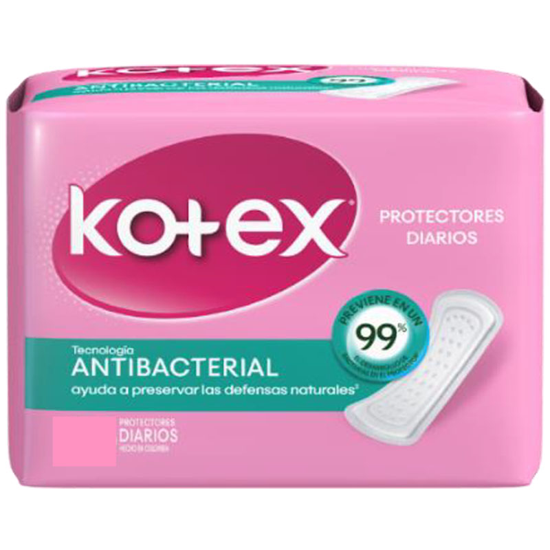 TOALLAS DIARIAS KOTEX FEMENINO 15 UNIDADES