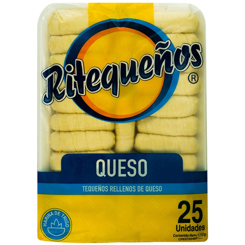 TEQUEÑOS DE QUESO RITEQUEÑOS 25 UND