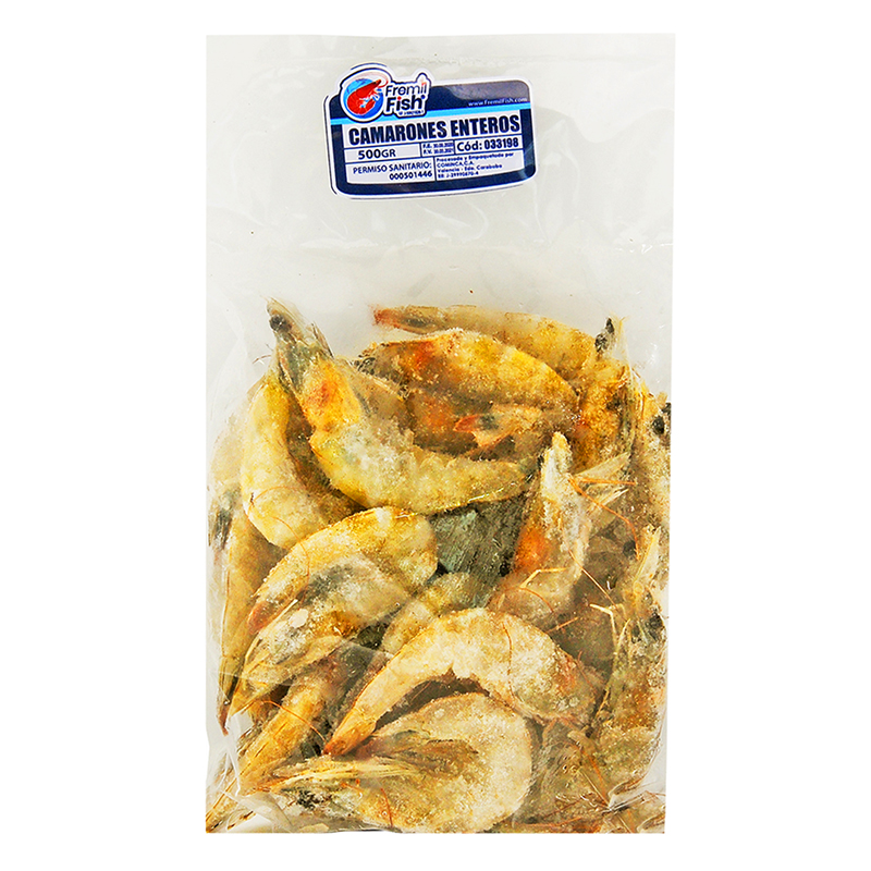 CAMARONES  FREMIL  ENTEROS 500 GR