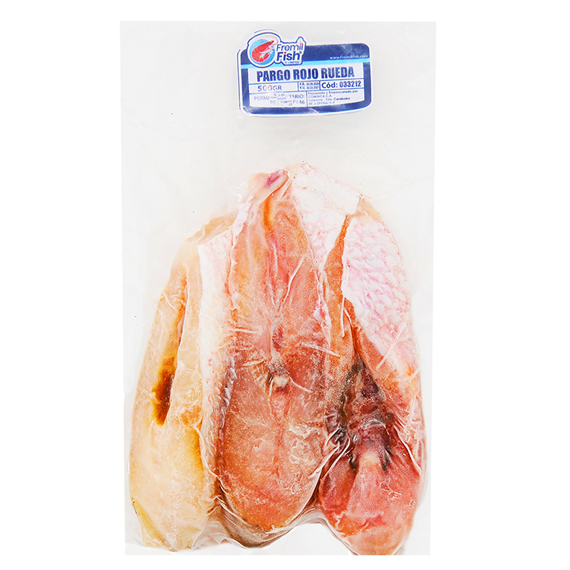 PARGO ROJO RUEDA FREMIL 500 GR