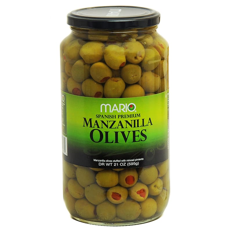 ACEITUNAS MANZANILLA MARIO RELLENAS 595 GR