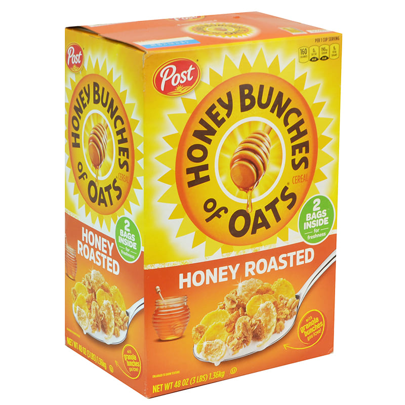 CEREAL HONEY BUNCHES CON GRANOLA POST 1.36KG