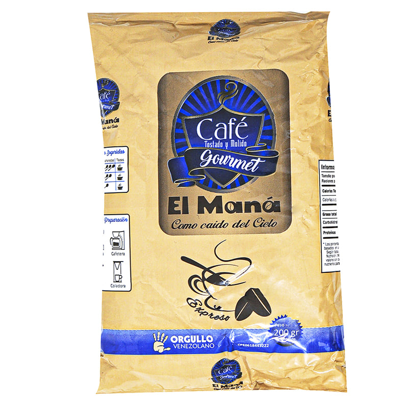 CAFÉ EL MANÁ GOURMET 200 GR