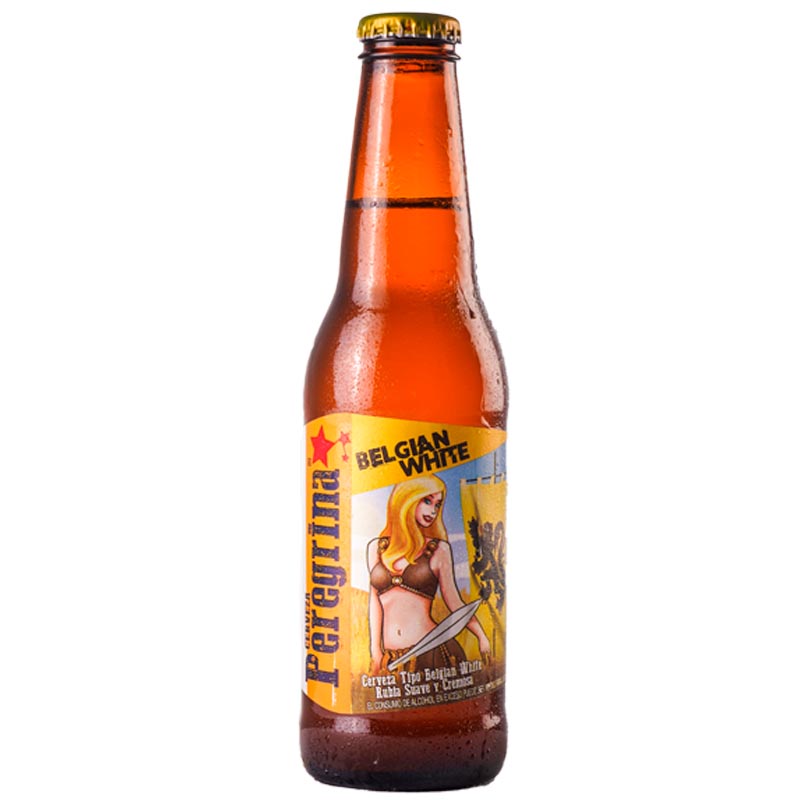 CERVEZA PEREGRINA BELGIAN WHITE 250ML