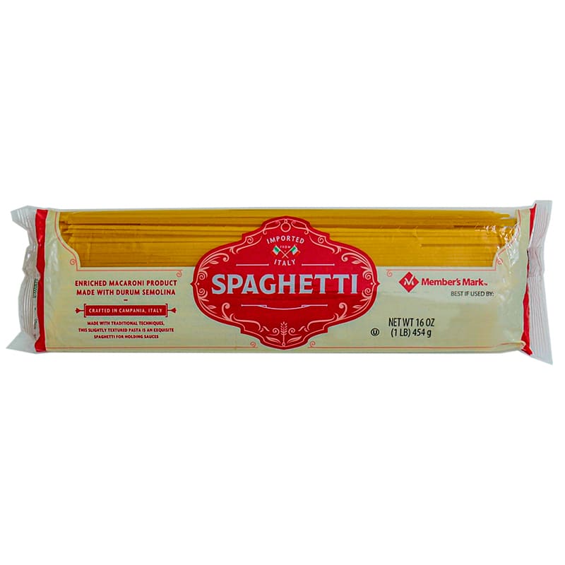 PASTA MEMBERS MARK ESPAGHETTI 454 GR