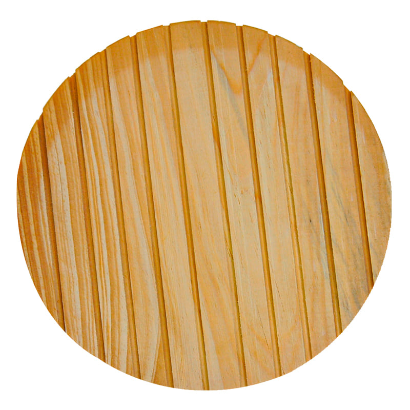Tabla de Madera Redonda 19 CM