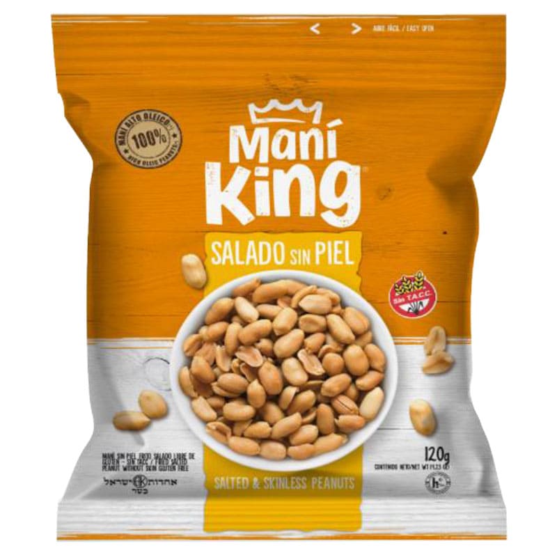 MANÍ KING SIN PIEL 120 GR