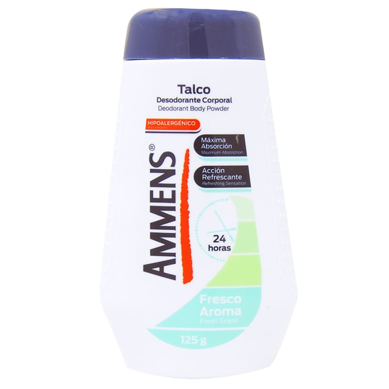 TALCO AMMENS FRESCO AROMA 125GR