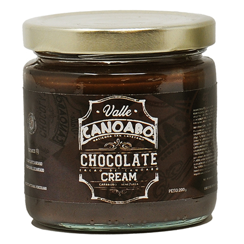 CHOCOLATE EN CREMA VALLE CANOABO 200 GR.