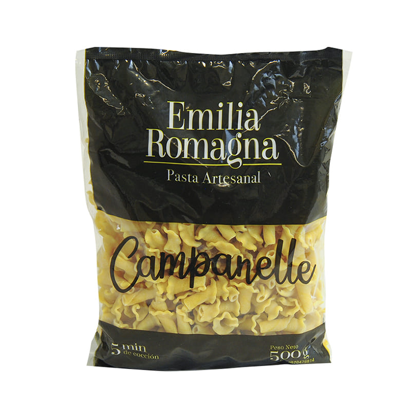 PASTA CAMPANELLE DE ZANAHORIA 500G