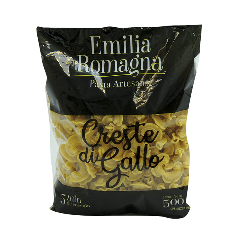 PASTA CRESTE DI GALLO DE ZANAHORIA  500G