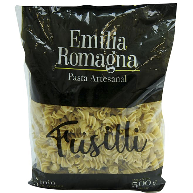 PASTA FUSSILI DE ZANAHORA   500G