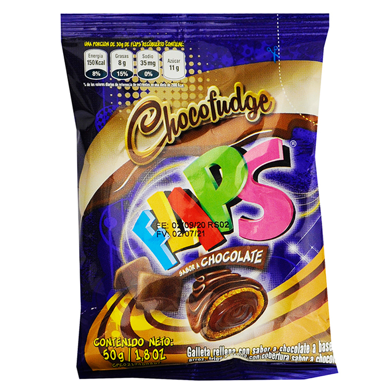 CEREAL FLIPS CHOCOFUDGE 50 GR