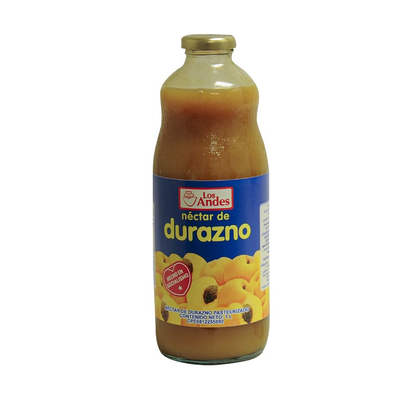JUGO DE DURAZNO LOS ANDES 1LT