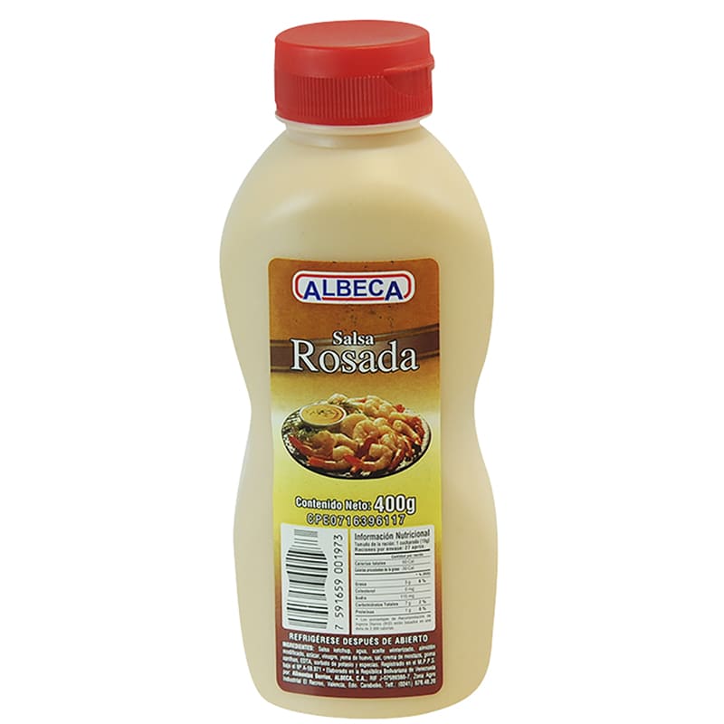 SALSA ROSADA ALBECA 400 GR