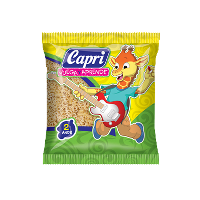 CAPRI JUEGA Y APRENDE FIGURITAS  250GR