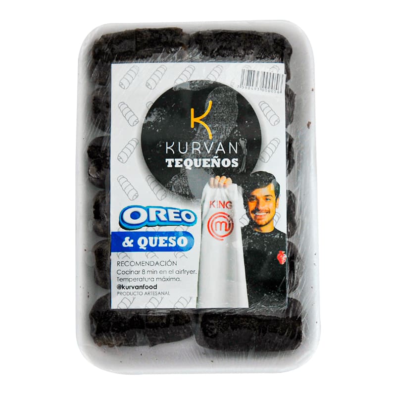 TEQUEÑOS KURVAN DE OREO Y QUESO  515G