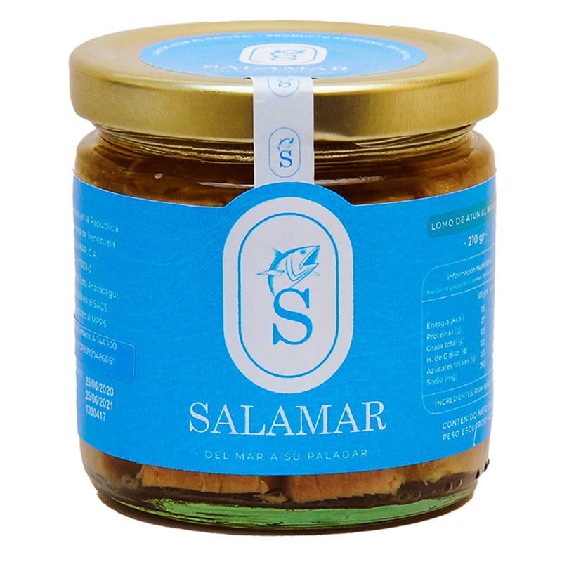 LOMO DE ATUN AL NATURAL 210GR