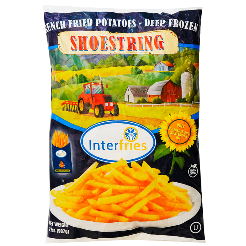 PAPAS FRITAS INTERFRIES SHOESTRING 907GR