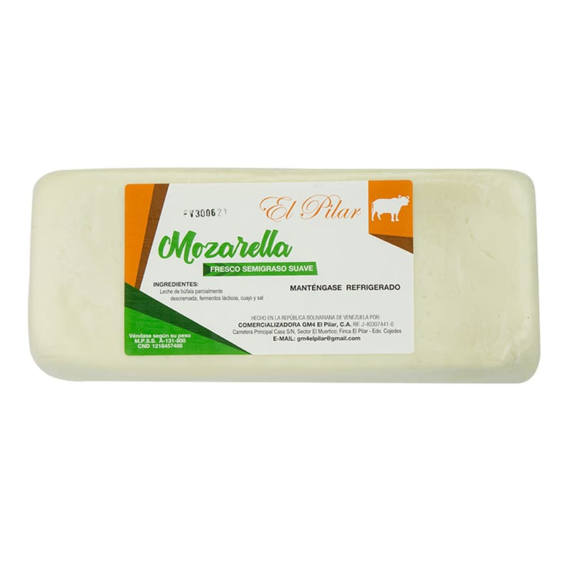 QUESO MOZZARELLA EL PILAR 250 GR