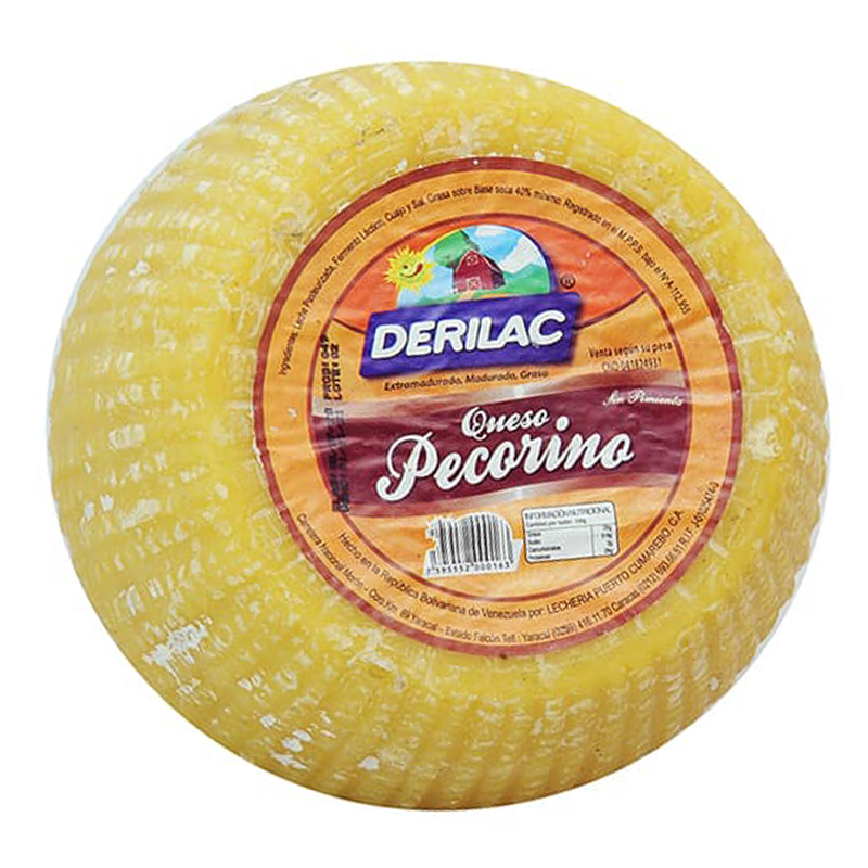 QUESO PECORINO DERILAC CON PIENTA 250 GR
