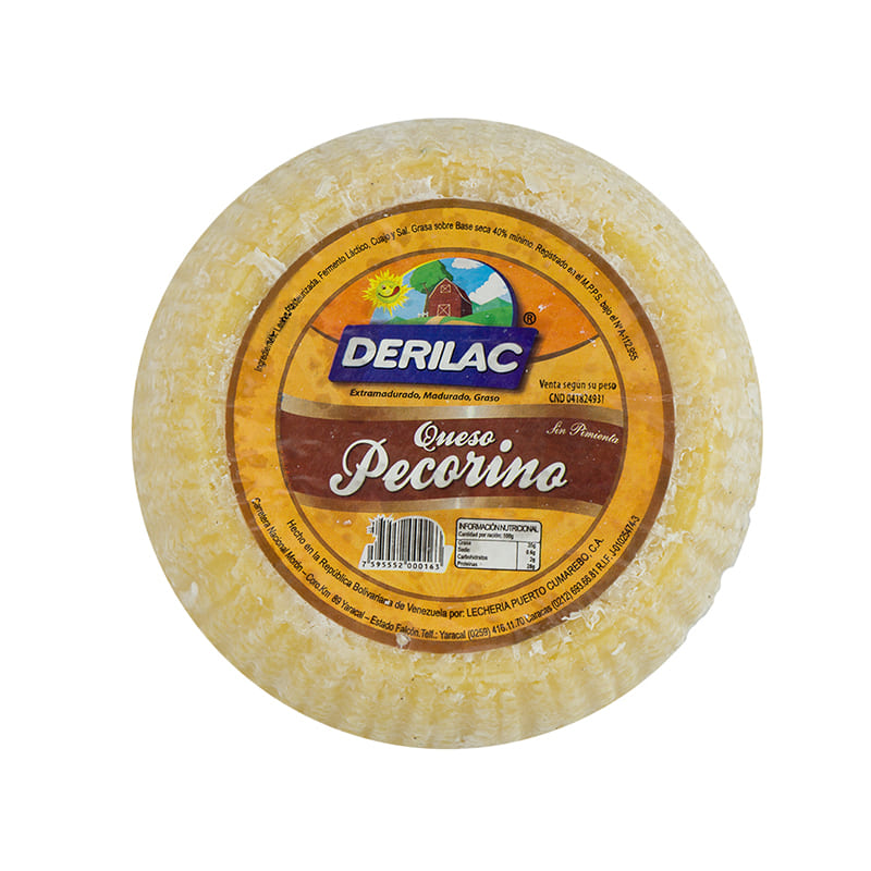QUESO PECORINO S\P DERILAC KG