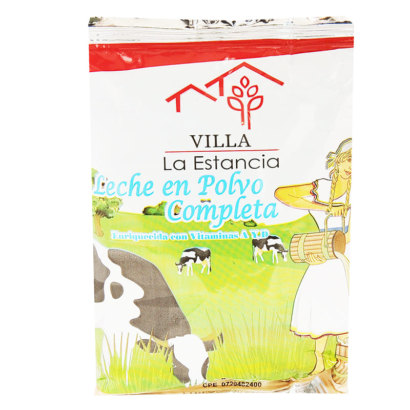 LECHE EN POLVO COMPLETA VILLA LA ESTANCIA 400G