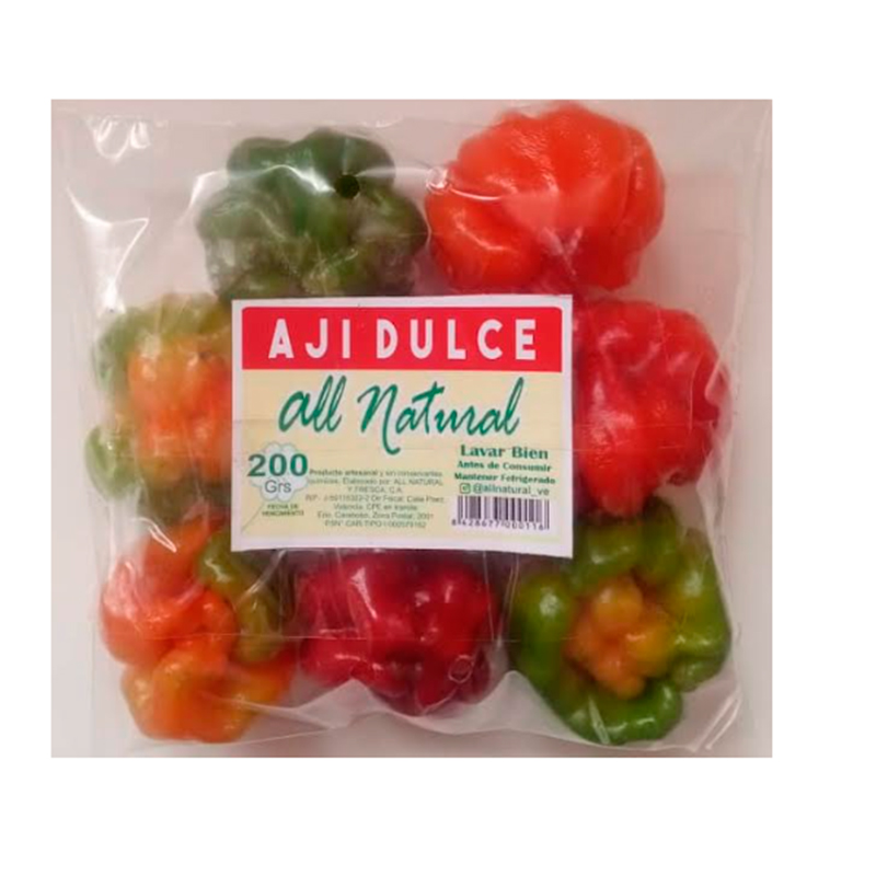 AJI DULCE ALL NATURAL PAQT 200 GR