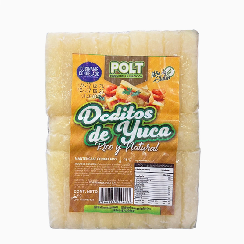 DEDITOS DE YUCA POLT 1 KG